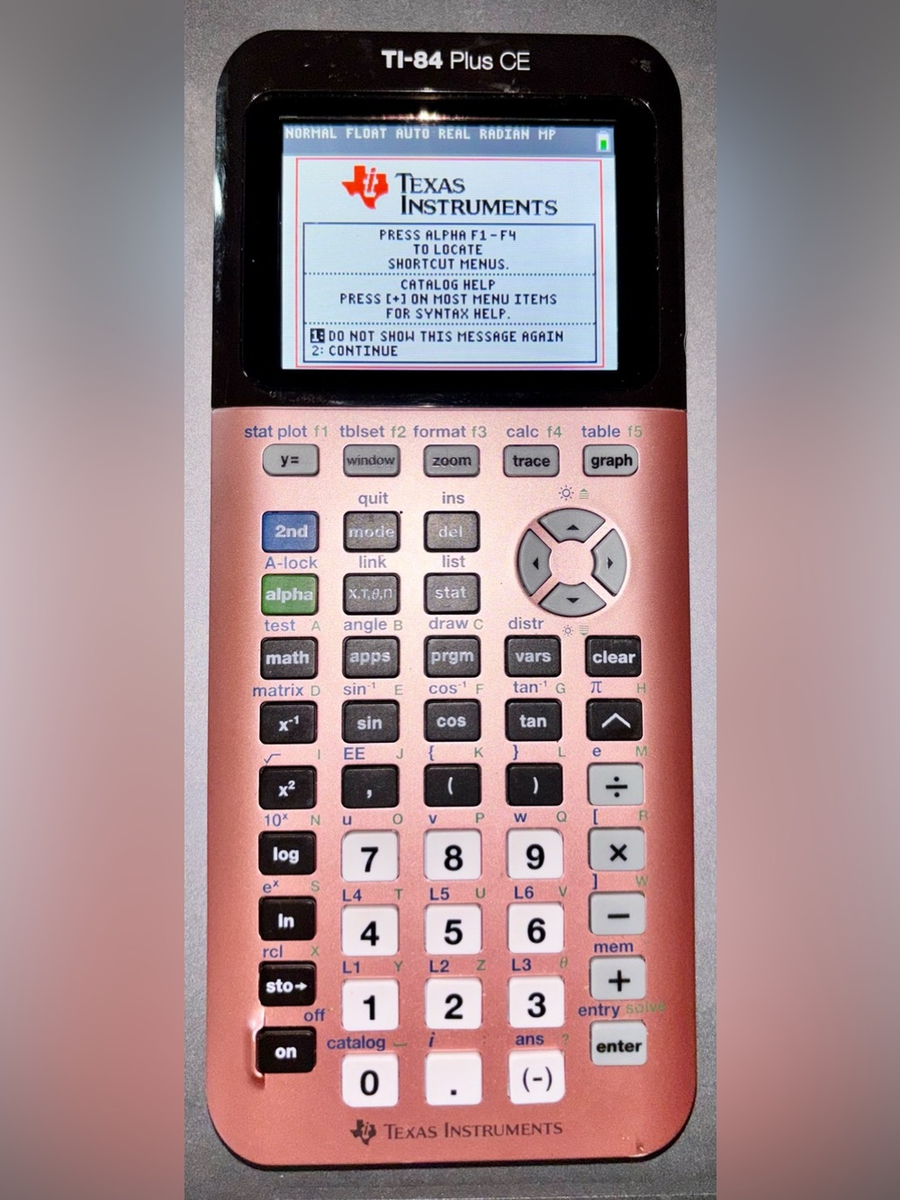 Texas Instruments TI-84 Plus CE Pink Graphing Calculator